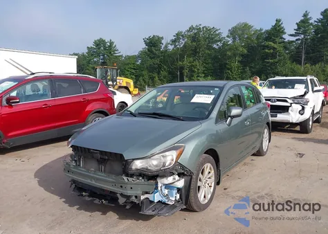 2015 Subaru Impreza 2.0I Premium z USA, uszkodzony, nr VIN JF1GPAC60FH203051